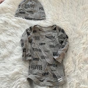 Onesie and hat